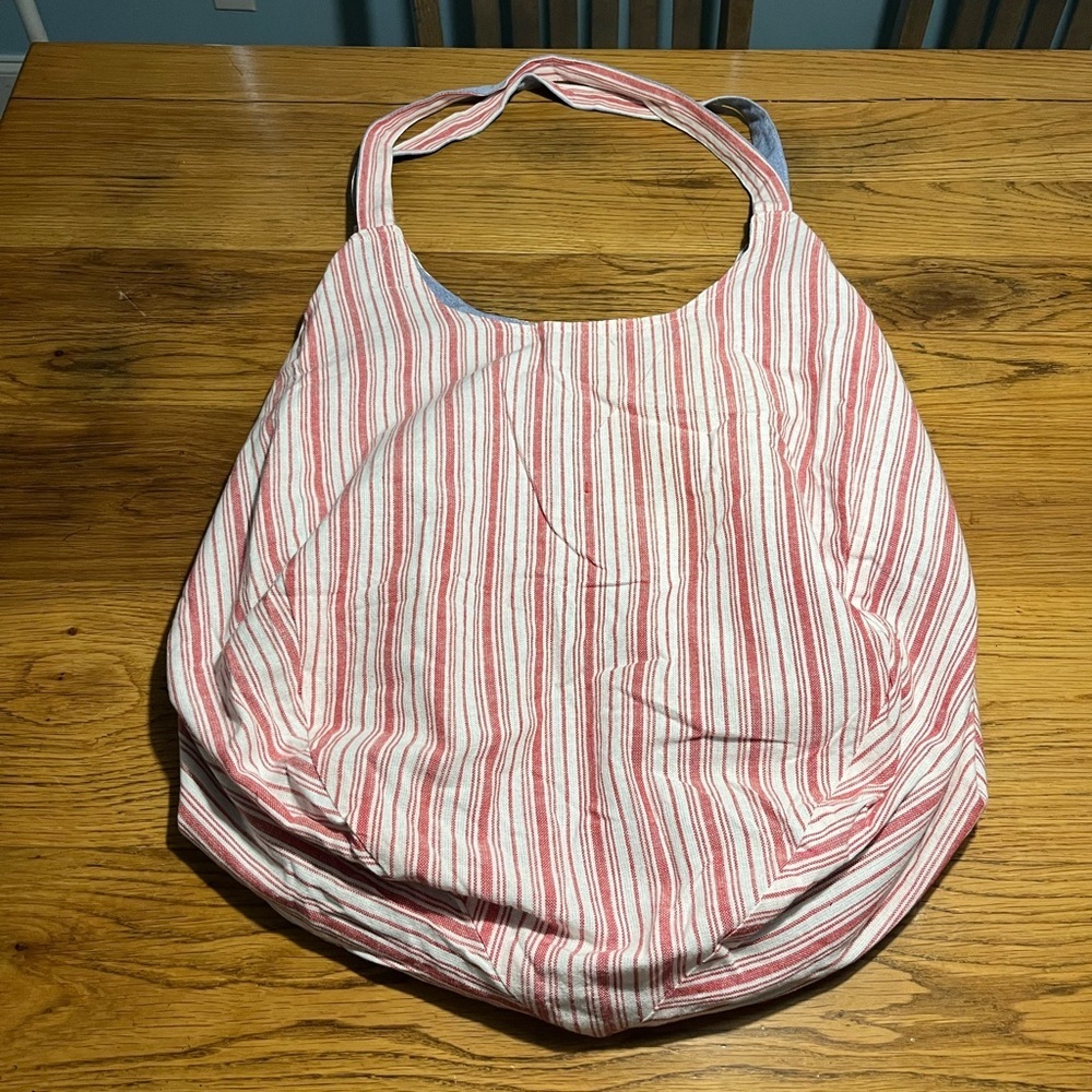 Mer•Sea Gemini Reversible Beach Tote Bag | Cotton | Like New - Picture 6 of 12